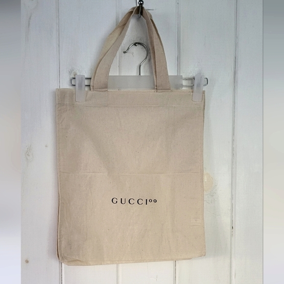 Gucci 100th Anniversary Cotton Tote Bag - Picture 1 of 8